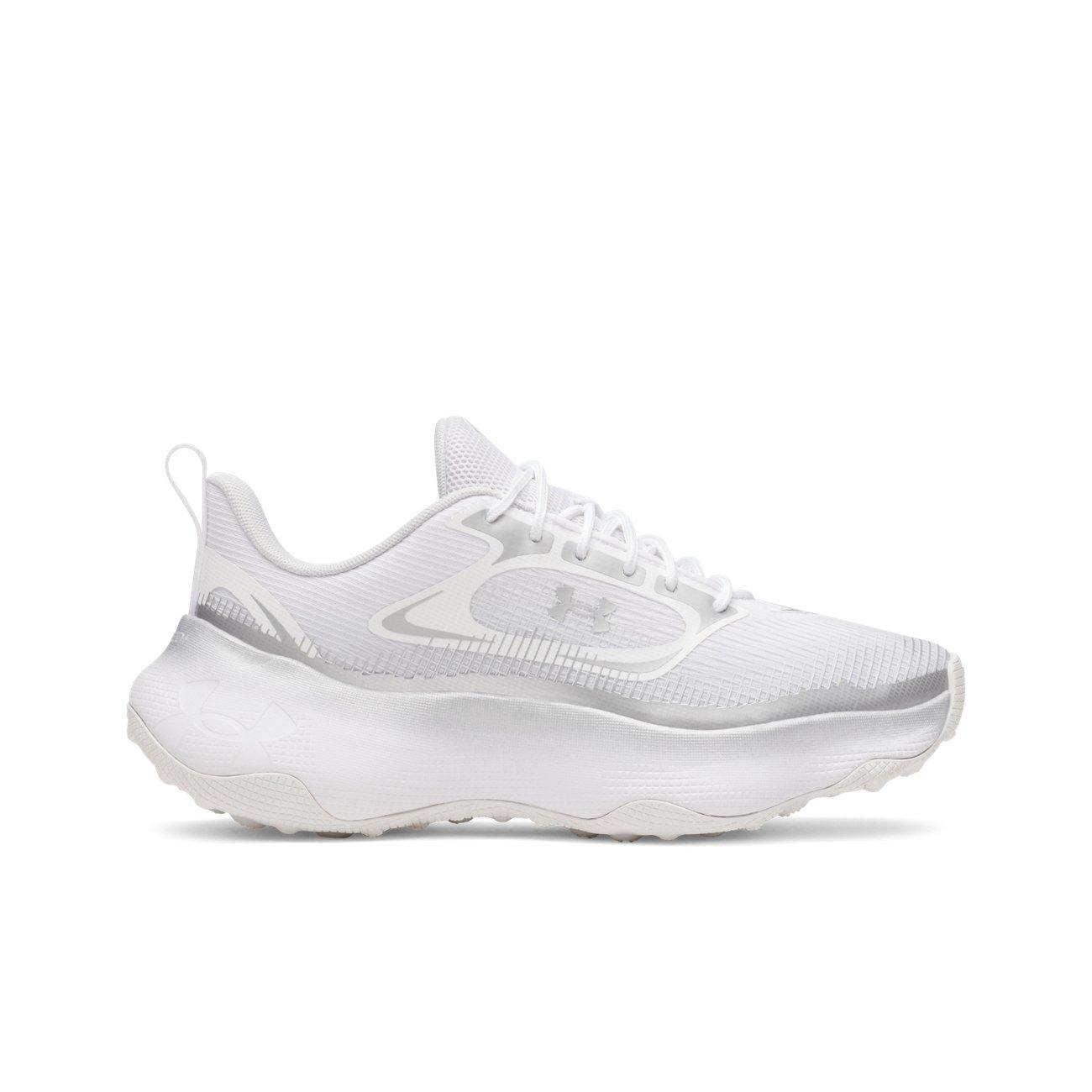 Under Armour Pulse "White/Distant Grey" Women's Running Shoe - WHITE/GREY